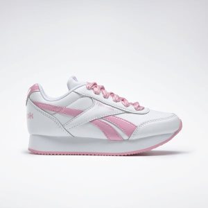 Reebok Royal Classic Jogger 2.0 Turnschuhe Kinder - Weiß/HellRosa - DE 130-NSL